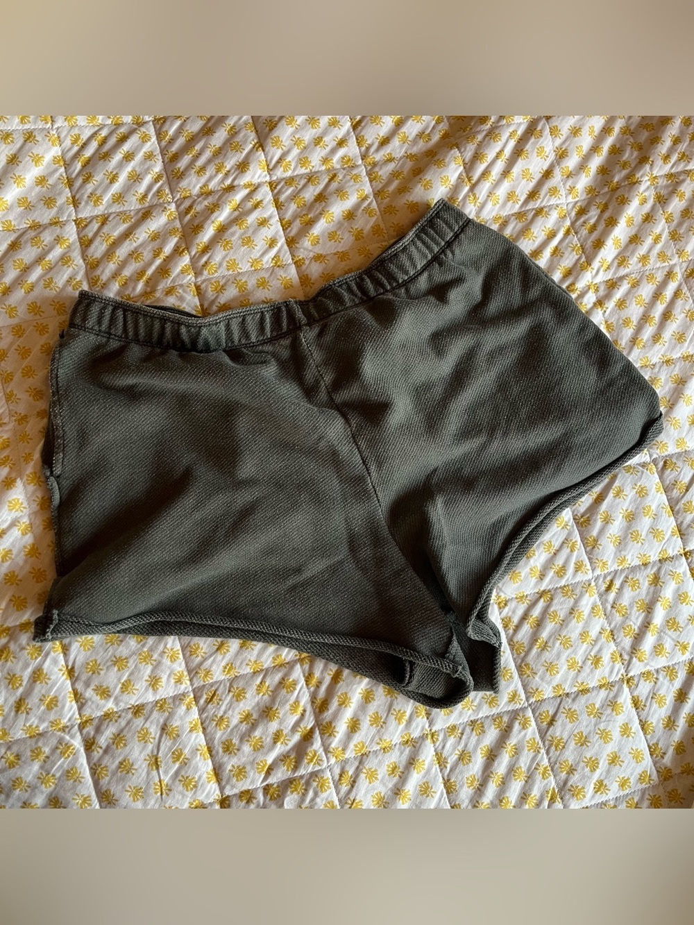 Aerie Grey High Waisted Sweat Shorts